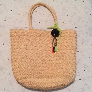 Beach bag Old Navy with tassels